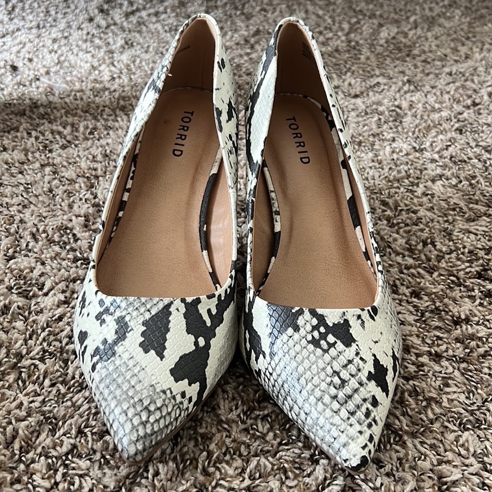 Snake Print Torrid Heels